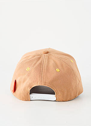 Casquette broderie marron HELLO HOSSY garçon