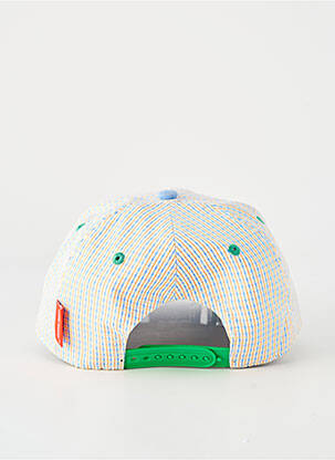 Casquette imprimé carreaux marron HELLO HOSSY garçon