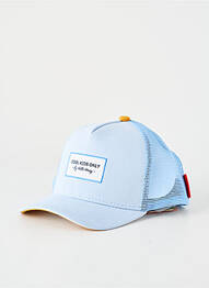 Casquette fermeture pressionnée bleu HELLO HOSSY garçon