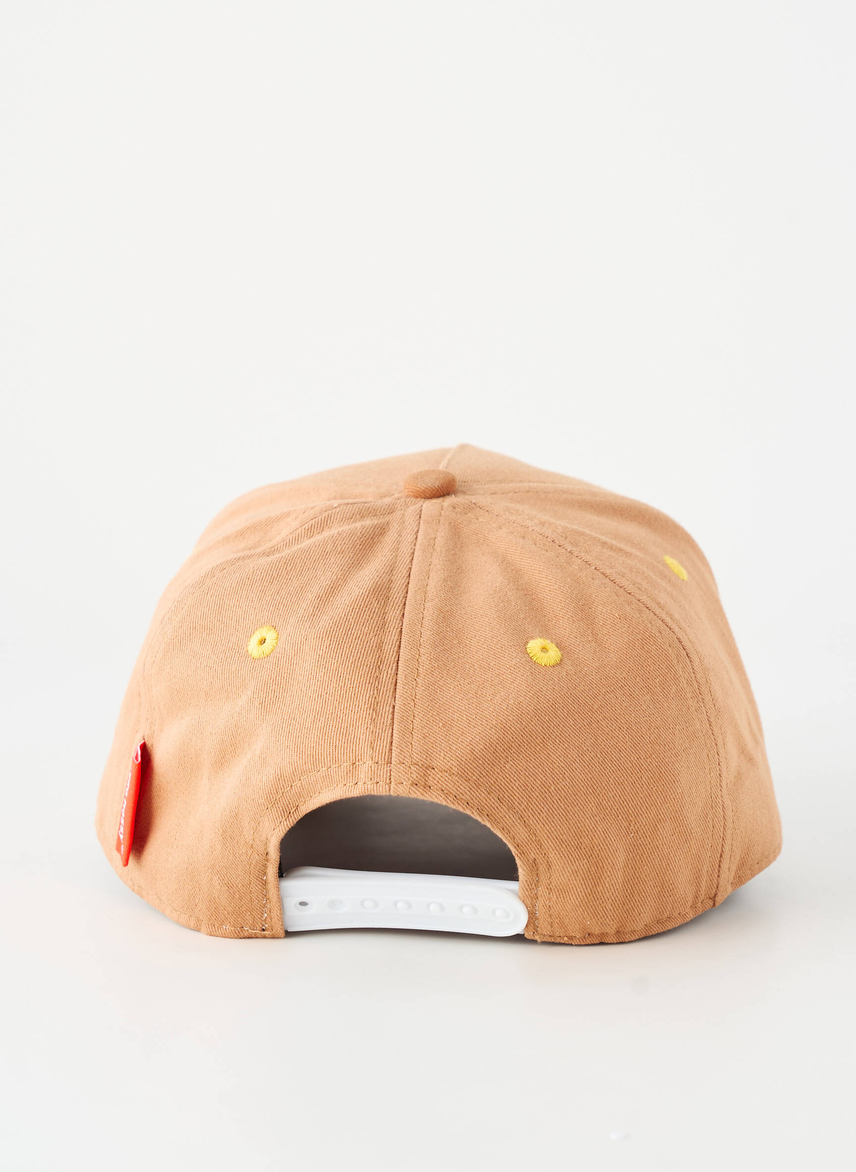 Casquette broderie marron HELLO HOSSY garçon