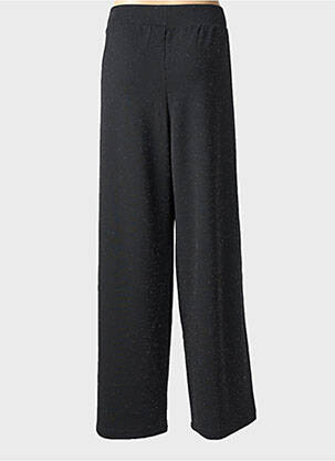 Pantalon large coupe fluide taille normale noir SOYACONCEPT femme