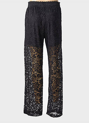 Pantalon droit stretch taille normale noir SOYACONCEPT femme
