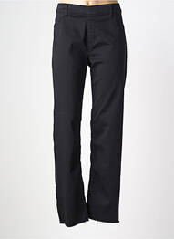 Pantalon droit stretch taille normale noir SOYACONCEPT femme