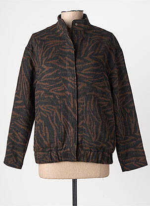 Veste casual poches marron SOYACONCEPT femme