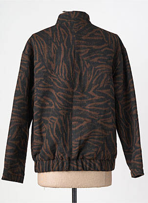 Veste casual poches marron SOYACONCEPT femme