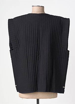 Gilet sans manche sans manche noir SOYACONCEPT femme
