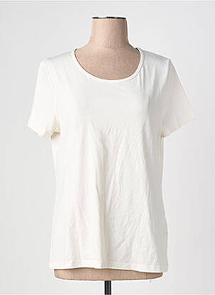 T-shirt coupe cintrée manches courtes blanc SOYACONCEPT femme
