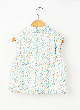 Veste casual fermeture pressionnée bleu ZY fille