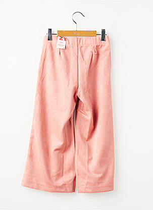 Pantalon large poches taille élastique rose ZY fille