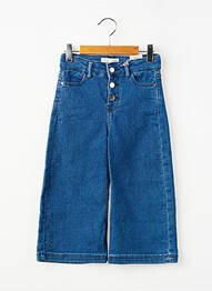 Jeans coupe large poches bleu ZY fille