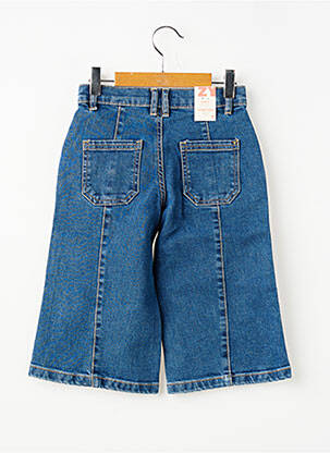 Jeans coupe large poches bleu ZY fille