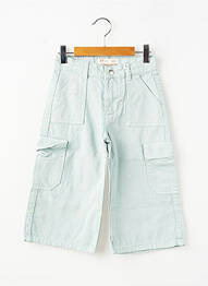 Pantalon cargo poches bleu ZY fille