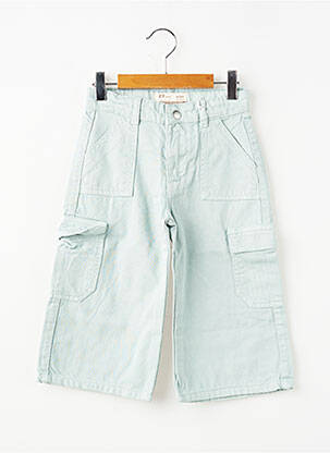 Pantalon cargo poches bleu ZY fille
