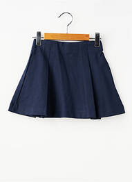 Jupe courte taille normale bleu ZY fille