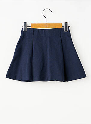Jupe courte taille normale bleu ZY fille