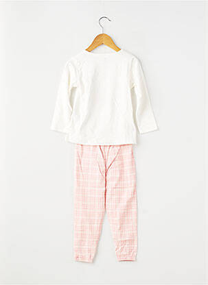 Pyjama tissage jersey rose ZY fille
