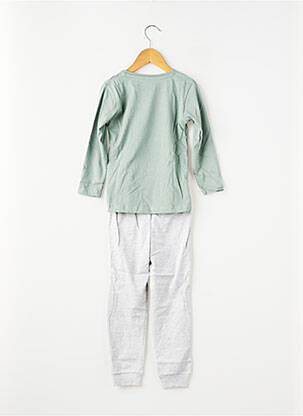 Pyjama manches longues vert ZY garçon