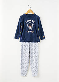 Pyjama manches longues gris ZY garçon