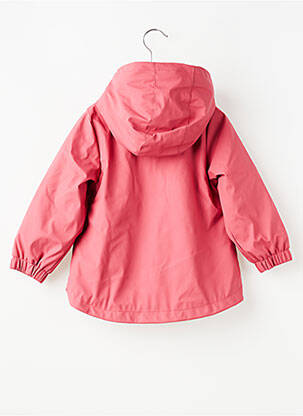 Imperméable poches a capuche rouge ZY fille