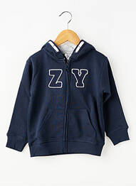 Veste casual resserrée sur le bas bleu ZY fille