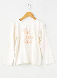Top manches longues manches longues beige ZY fille
