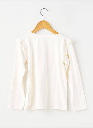 Top manches longues manches longues beige ZY fille