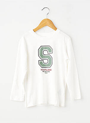 T-shirt manches longues manches longues blanc ZY garçon