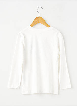 T-shirt manches longues manches longues blanc ZY garçon