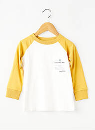 T-shirt manches longues manches longues jaune ZY garçon