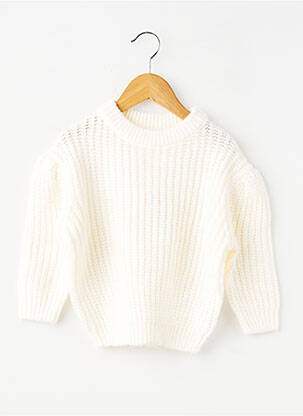 Pull resserrée sur le bas manches longues beige ZY fille