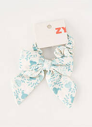 Accessoire pour cheveux fermeture elastique bleu ZY femme