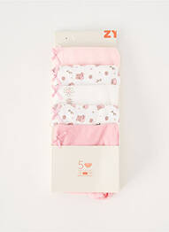 Culotte stretch rose ZY fille