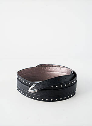 Ceinture tissage simili-cuir noir TIFFOSI femme