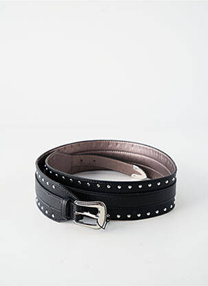 Ceinture tissage simili-cuir noir TIFFOSI femme