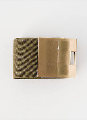 Ceinture fermeture mousqueton vert TIFFOSI femme