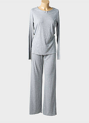 Pyjama coupe droite gris SOYACONCEPT femme