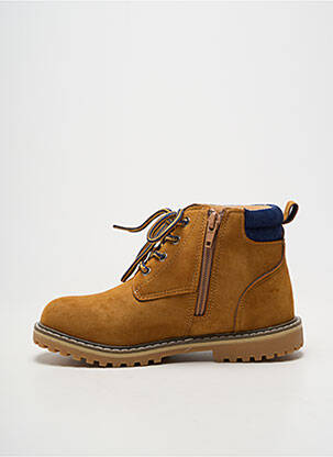 Bottines/boots bout rond bout rond marron ZY garçon