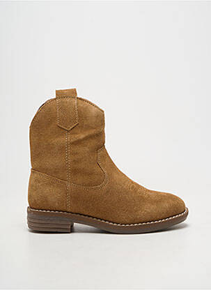 Bottines/boots bout rond bout rond marron ZY fille