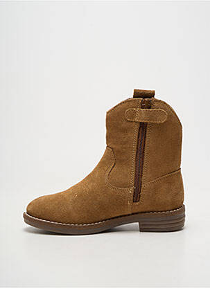 Bottines/boots bout rond bout rond marron ZY fille