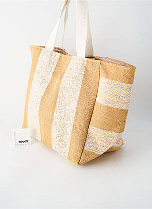 Sac type de porter main forme plage beige LAULINA femme