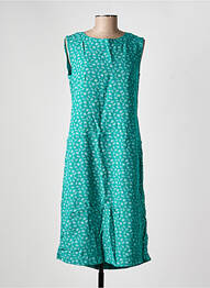 Robe mi-longue sans manche sans manche vert COUTURIST femme