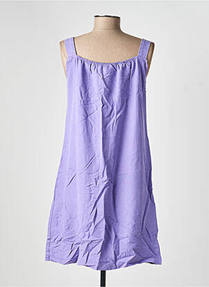 Robe courte fines bretelles violet COUTURIST femme