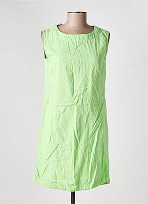 Robe courte sans manche sans manche vert COUTURIST femme