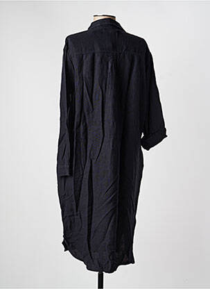 Robe mi-longue manches longues manches longues noir COUTURIST femme