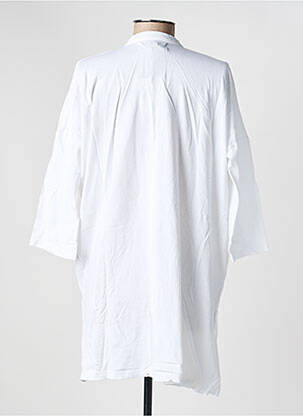 Tunique manches longues col v blanc COUTURIST femme