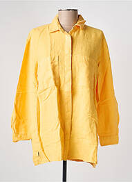 Tunique manches longues col chemisier orange COUTURIST femme