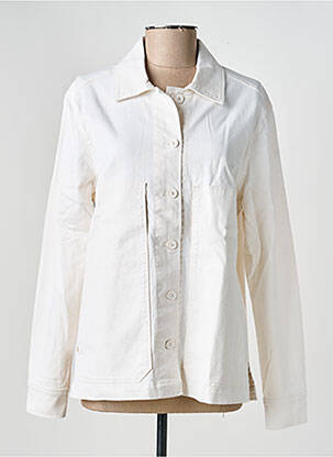 Veste casual coupe droite blanc COUTURIST femme