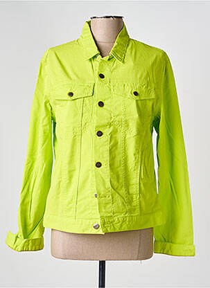 Veste casual coupe droite vert COUTURIST femme
