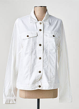 Veste casual coupe droite blanc COUTURIST femme