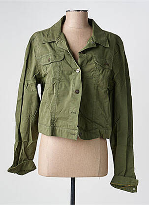 Veste casual coupe droite vert COUTURIST femme